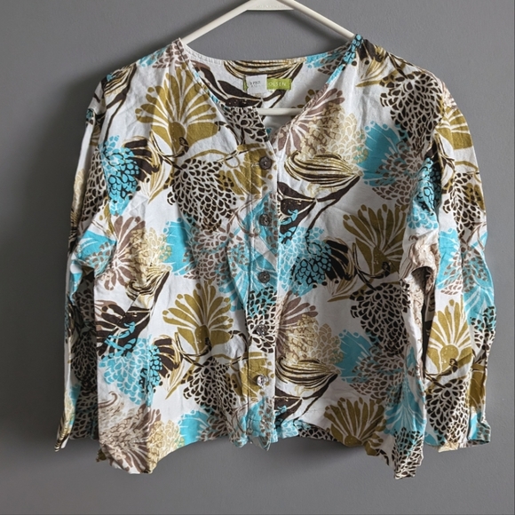 Olsen floral blouse - Picture 1 of 11